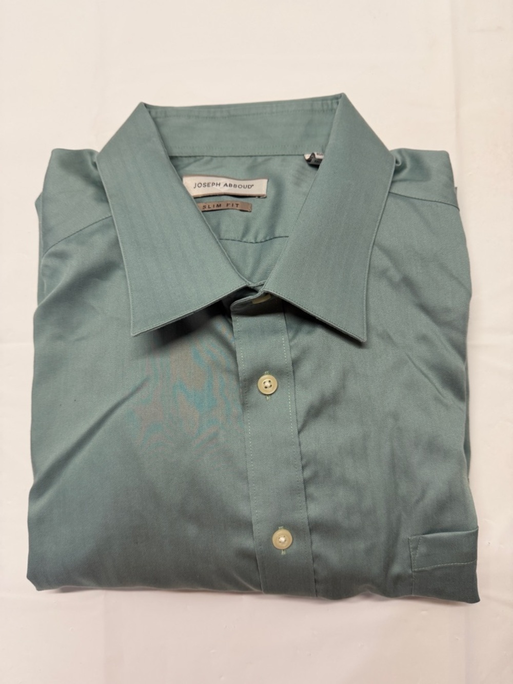 Joseph Abboud Slim Fit Dress Shirt - Seafoam Green
